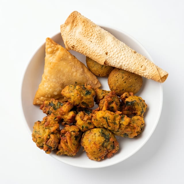 Clay Oven Special Vegetable Platter.